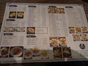 tempat nongkrong terbaru di Medan, Menu makanan di The L.CO Coffee