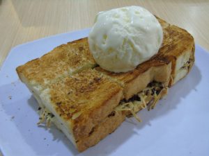 roti bakar di Jakarta, Roti Bakar Ice Cream Vanilla