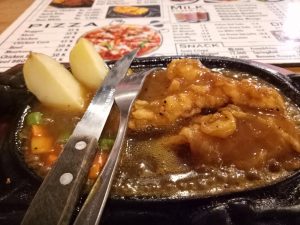 tempat makan steak murah di Medan, Steak ayam blackpepper